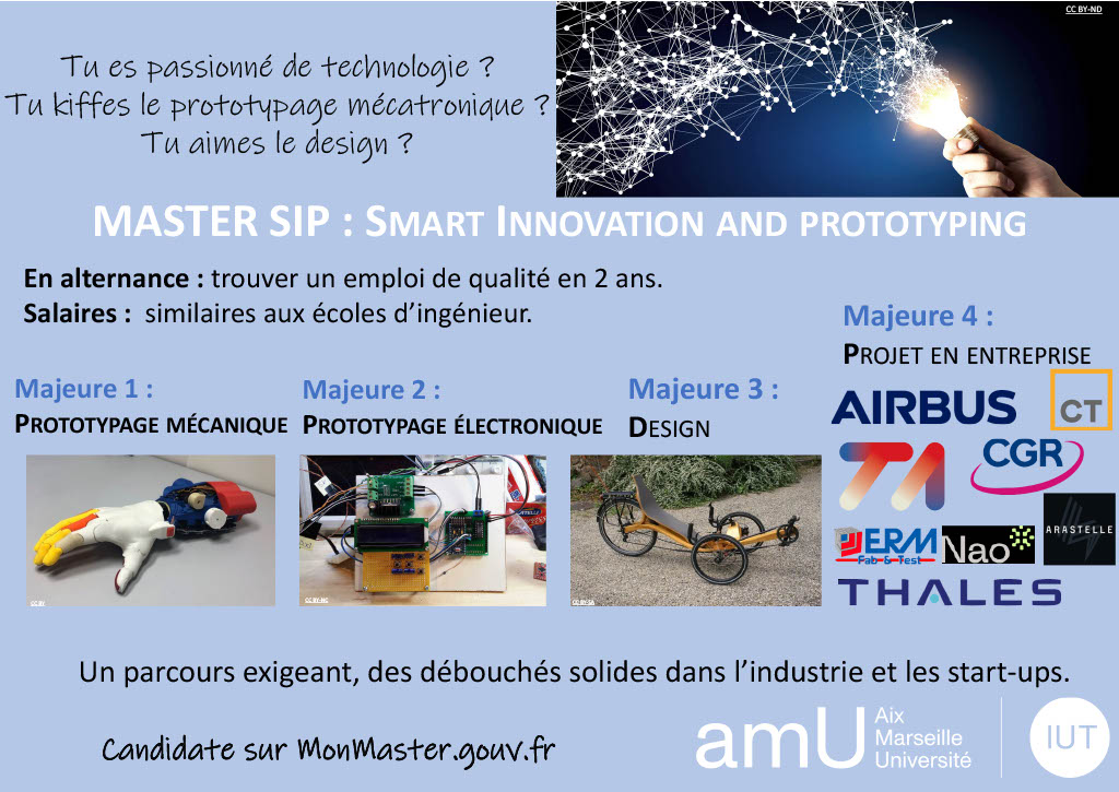 Affiche du Master SIP