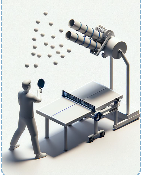Lanceur automatique de balles de ping-pong